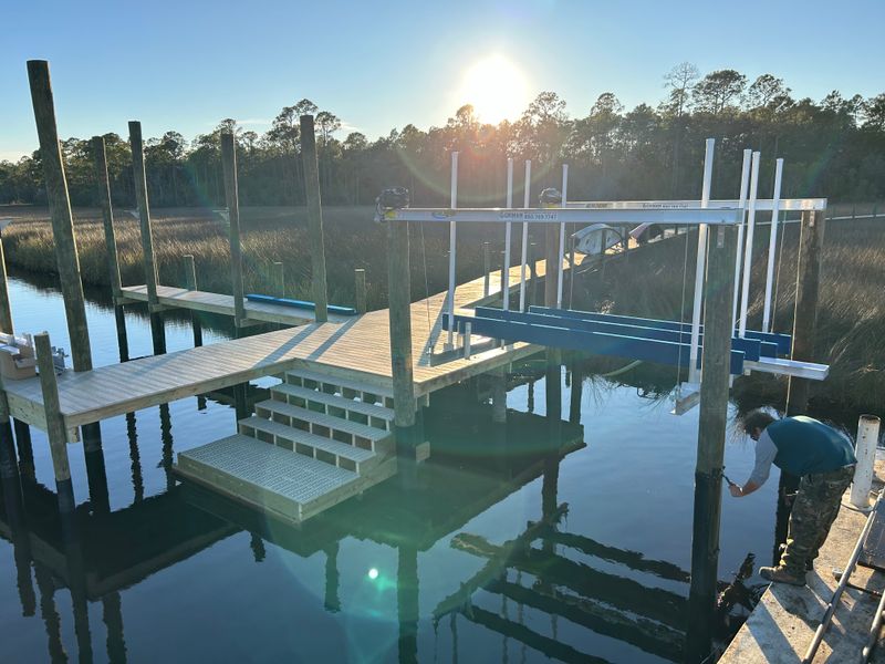 Boat lifts/ Boat houses