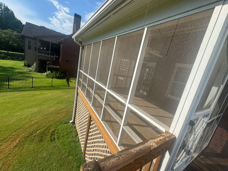 (Before & After) Deck and Screened Porch