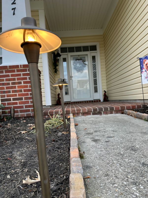 Landscape Lighting Installation