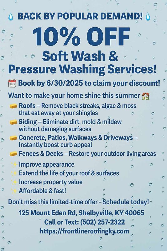Soft Wash & Pressure Washing