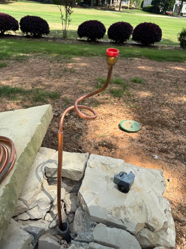 Gas lines 