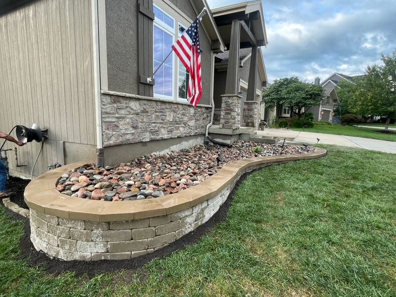 Retaining Wall Installation