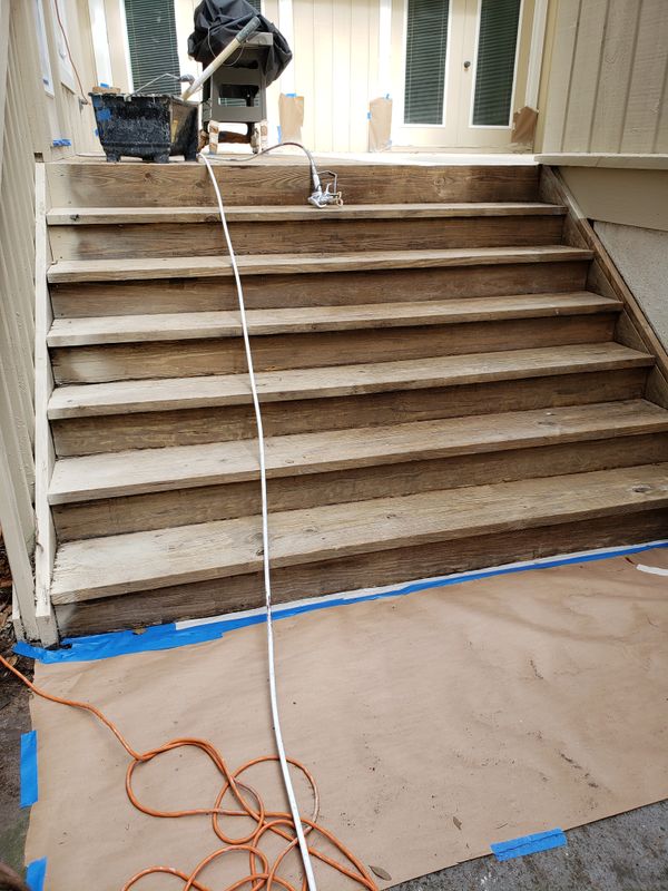 Re-stain 