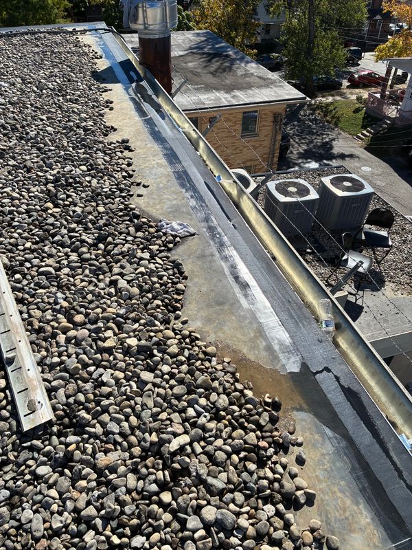 Low slope roofing services
