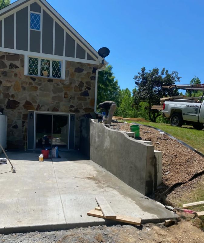 Retaining Wall Construction