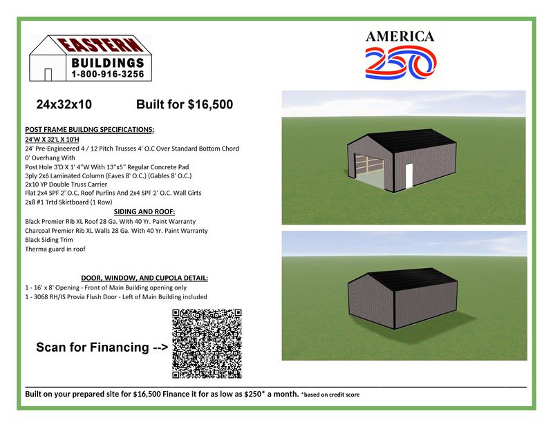 AMERICA 250 Specials