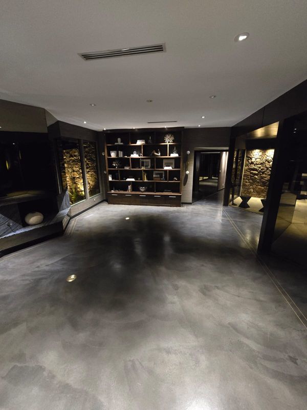 Micro cement floor and shower walls