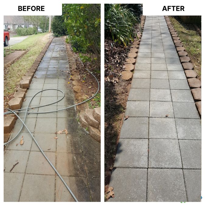 Driveway and Sidewalk Cleaning