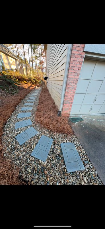 STONE PATHWAYS & BORDERS