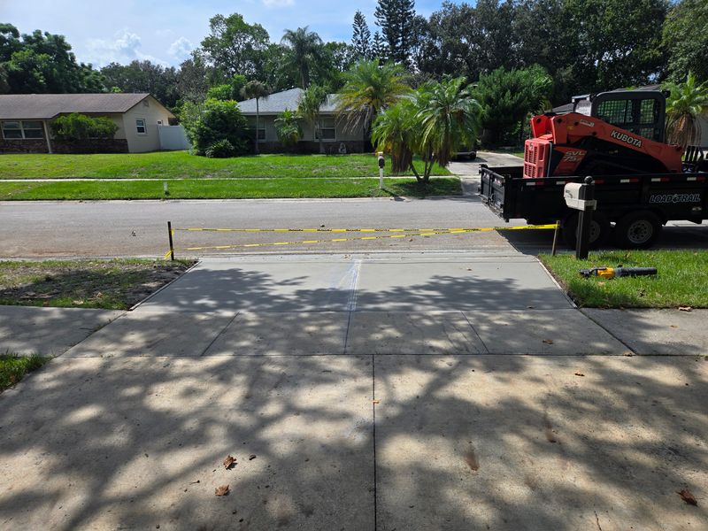 Concrete Driveway Installation