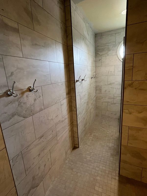 Tile installation