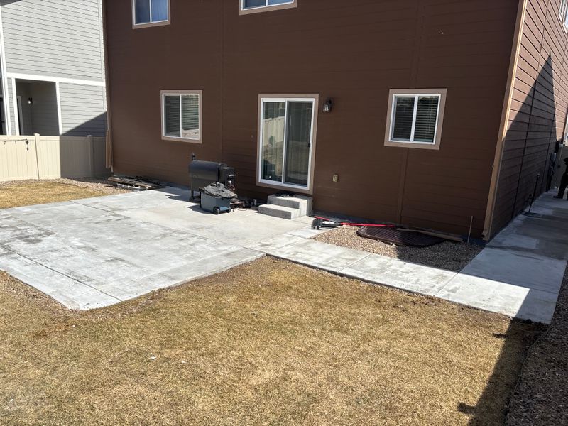 Sidewalk Installation