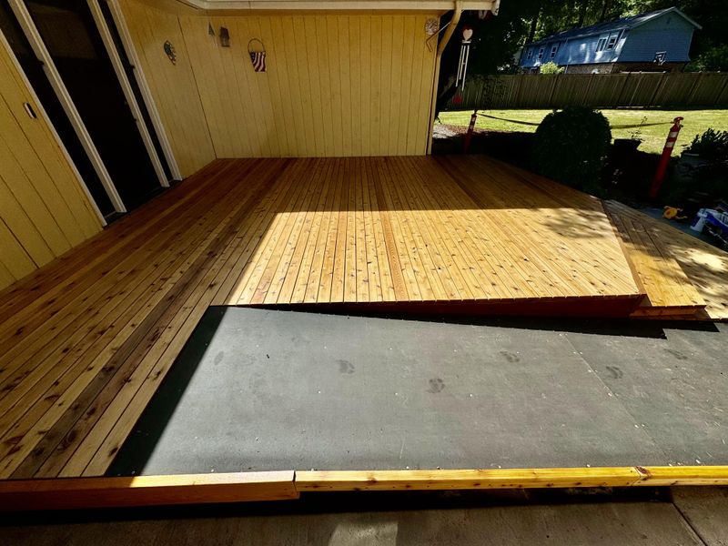 Deck Staining