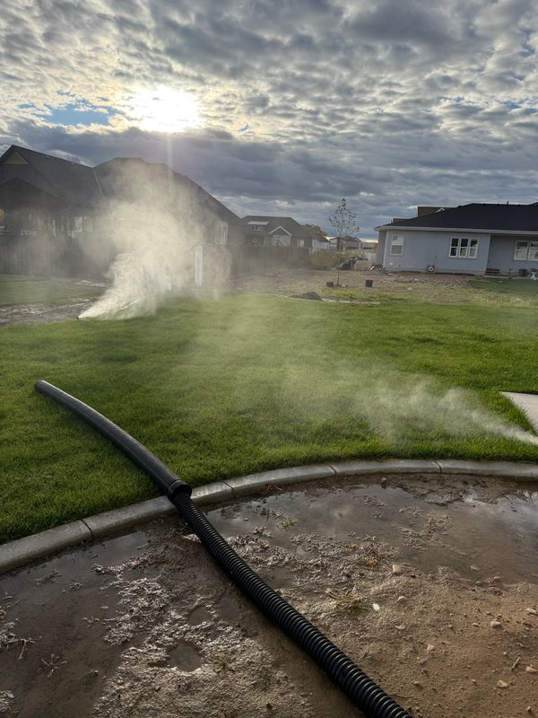 Sprinkler Blowout