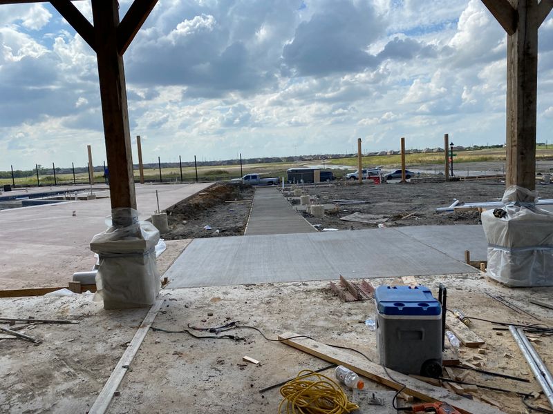 Concrete Walkway