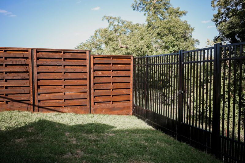 Corrugated Metal Fence Installations