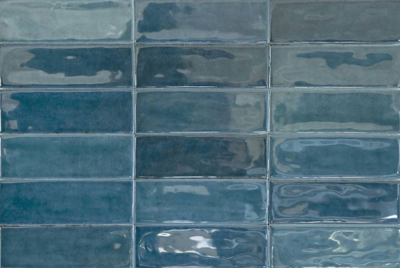 Wall tile wood look japandi design