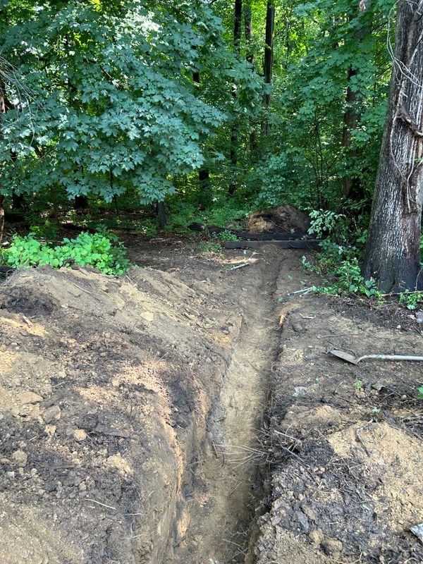 Outdoor French Drains