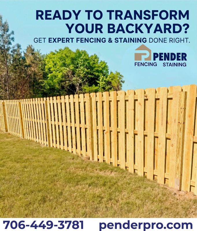 Fence Staining
