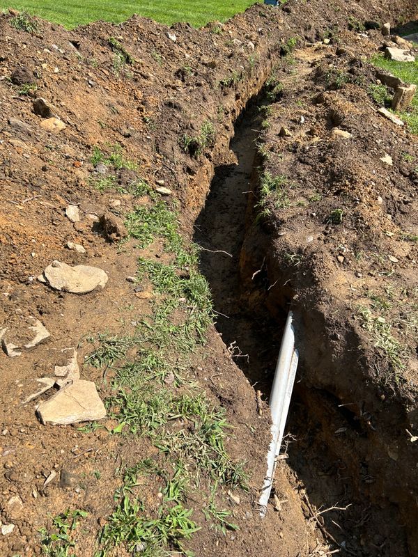 Outdoor French Drains