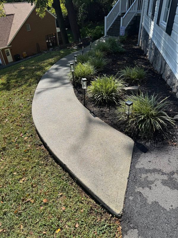 Driveway and Sidewalk Cleaning