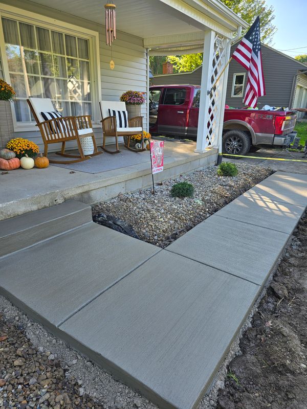 Sidewalk Installation