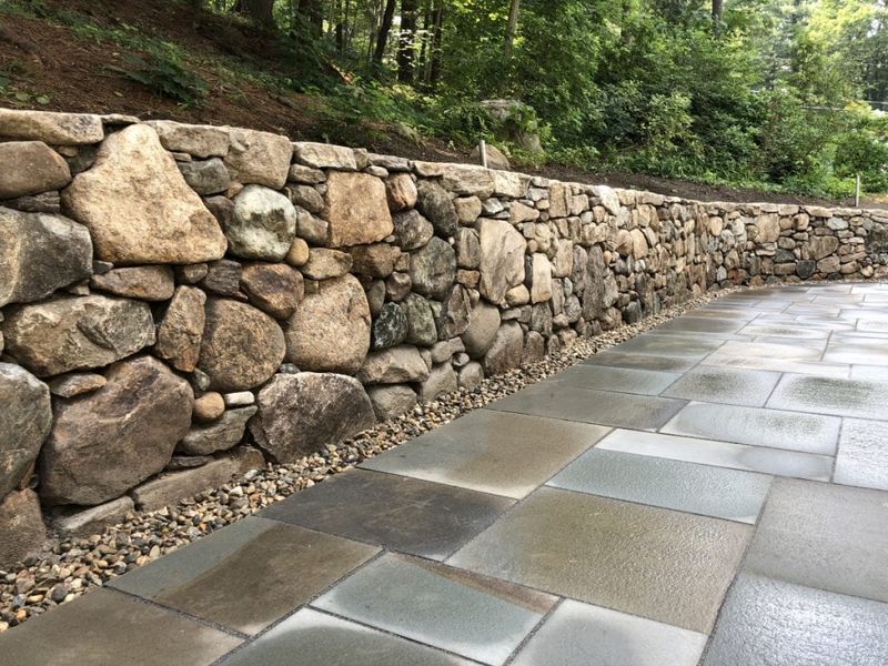Retaining Wall Installation