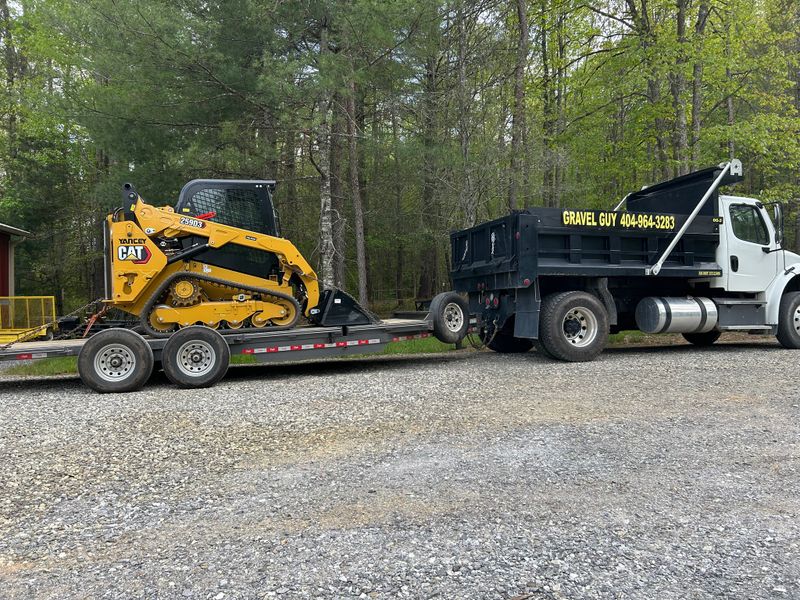 Gravel Driveway Laying