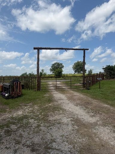 Custom Pipe fencing, entrances and riding arena