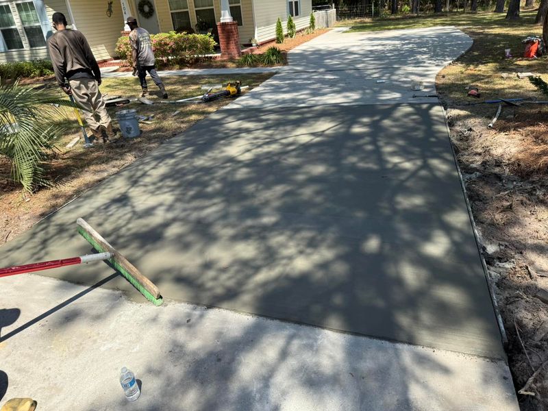 Concrete Driveway Installation
