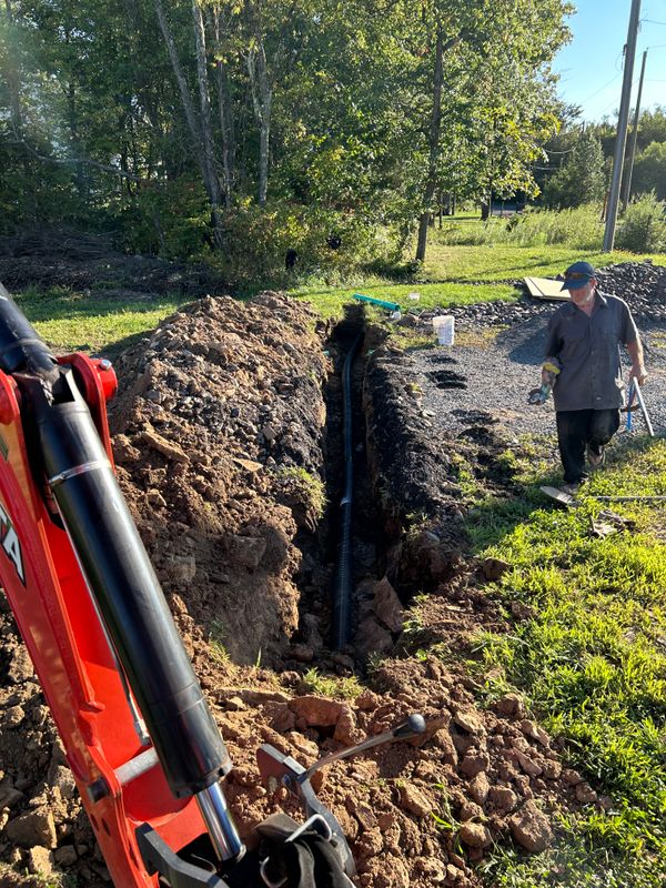 Outdoor French Drains