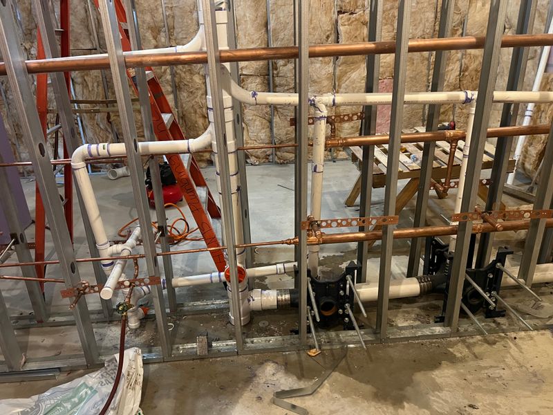 New Commercial Construction Plumbing