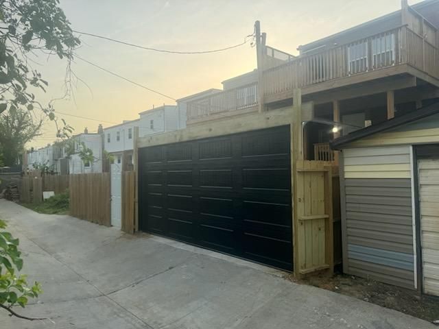 Transforming Spaces in Baltimore: Innovative Freestanding Garage Door Installation by JR Garage Door and Services