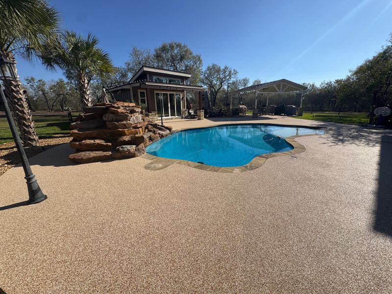 “Tex Stone” Resin Bound Overlay