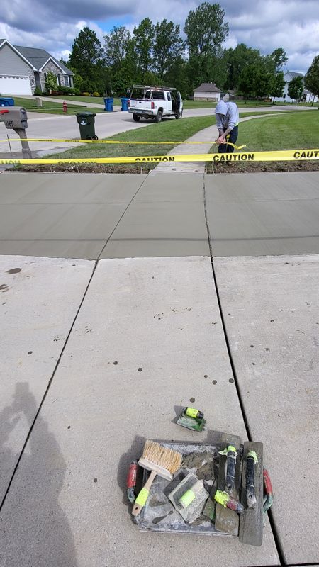 Sidewalk Installation