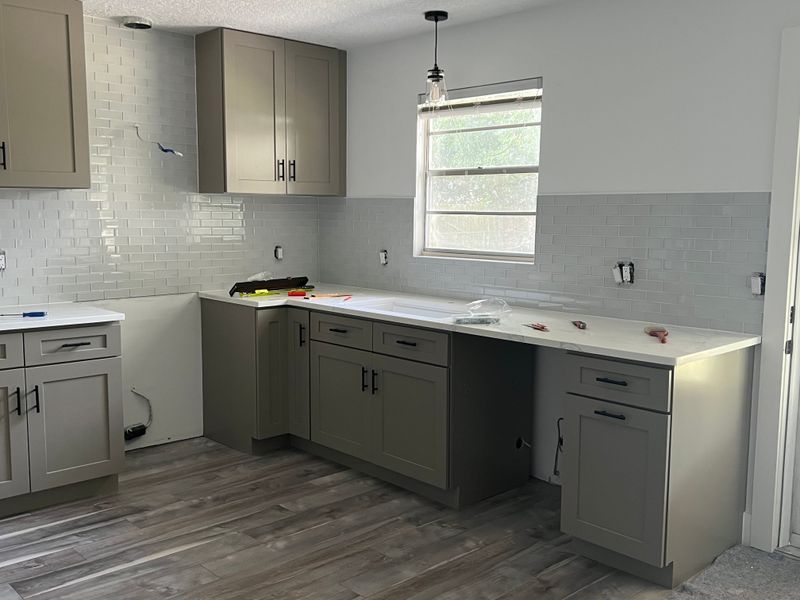RESIDENTIAL - bathroom and kitchen remodel __ renovation __ drywall __ paint
