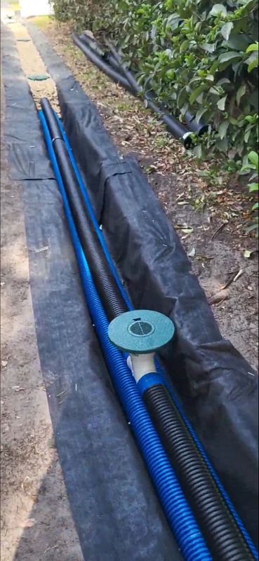 French Drain Installation