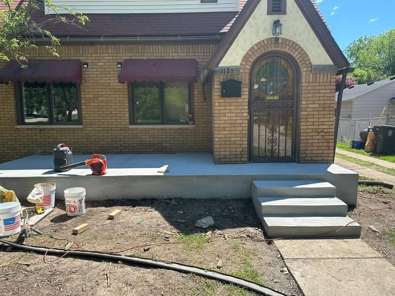 Concrete Patio