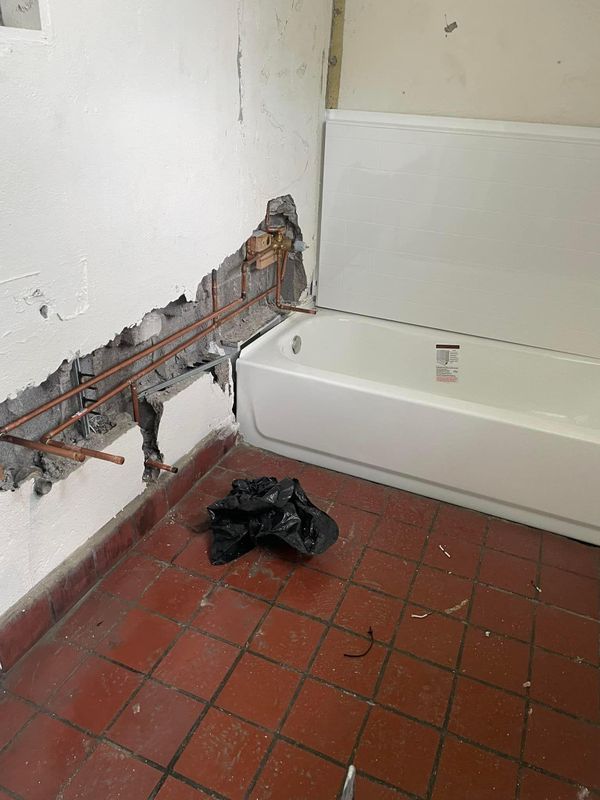 Sewage cleanup
