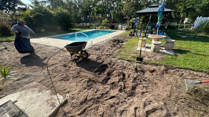 Pathway to Perfection: Revitalizing Lake Worth with Lush Sod and Stone Elegance