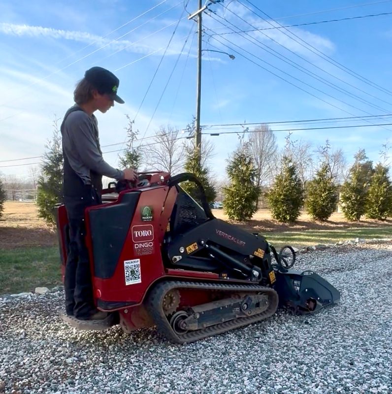 Gravel Driveway Harley Raking and Finish Grading