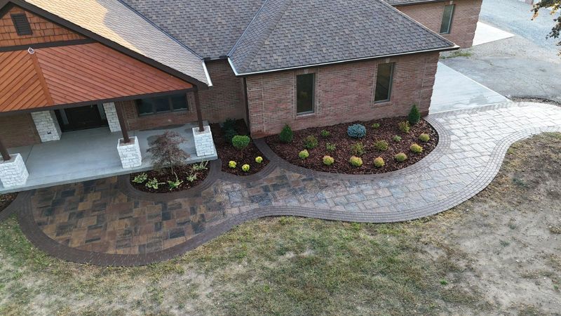 Flagstone Walkway Installation