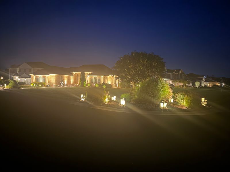 Landscape Lighting Installation