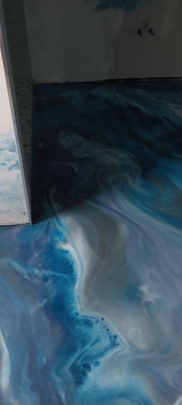 Epoxy floors and countertops
