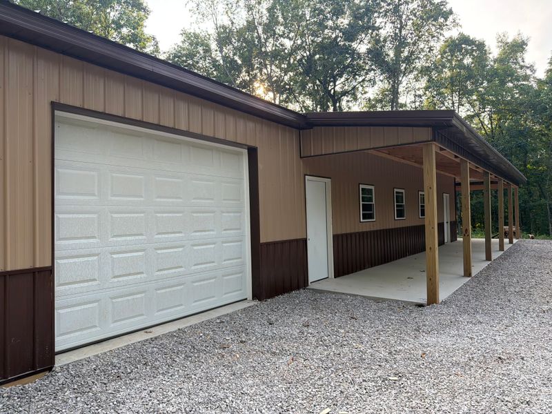 Post Frame Garage Construction