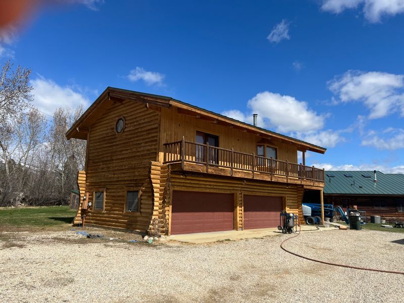 Log Home Restoration in Montana