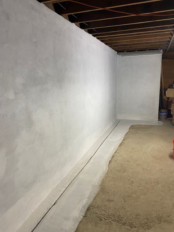 Basement waterproofing 
