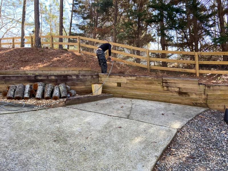 Fence Washing