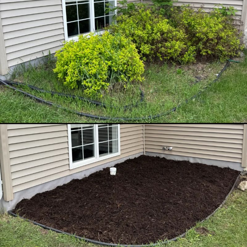 Mulch and Rock Installation gallery