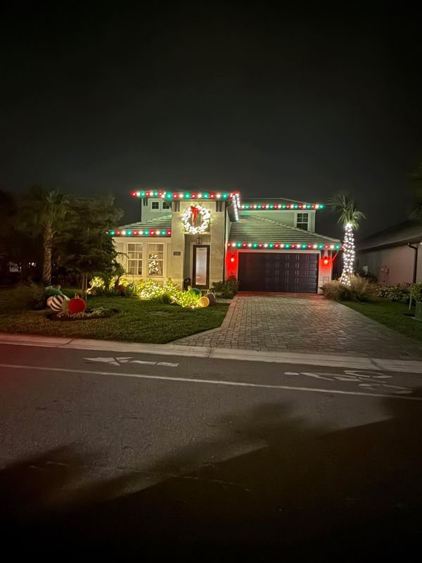 Christmas Light Installation 